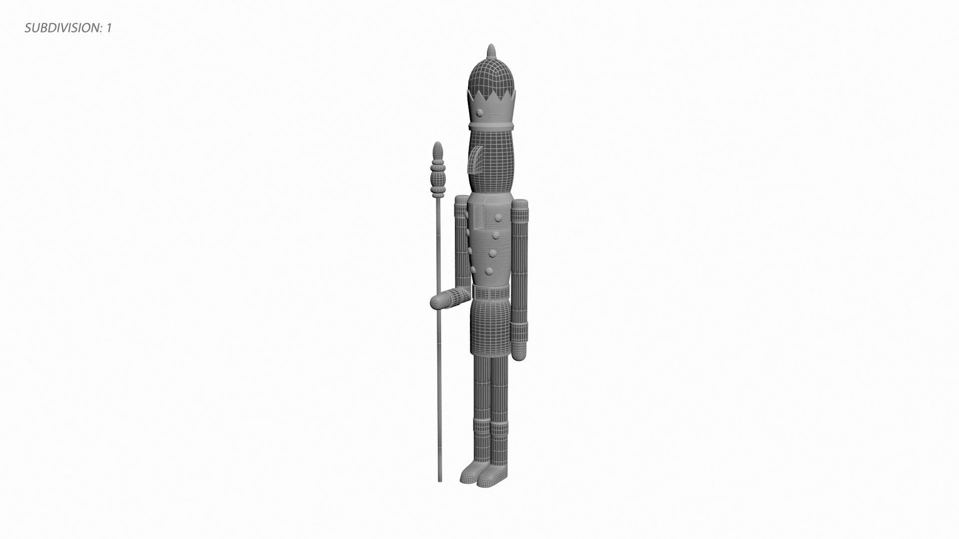 3D Nutcracker v2 TurboSquid 1816613