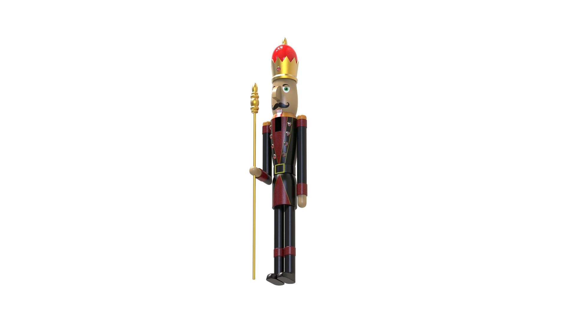 3D Nutcracker v2 TurboSquid 1816613