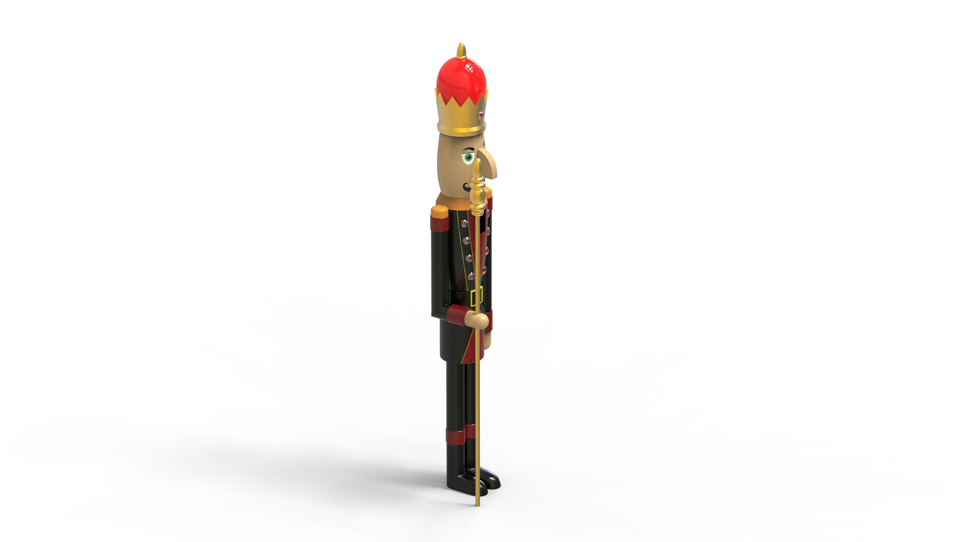 3D Nutcracker v2 TurboSquid 1816613