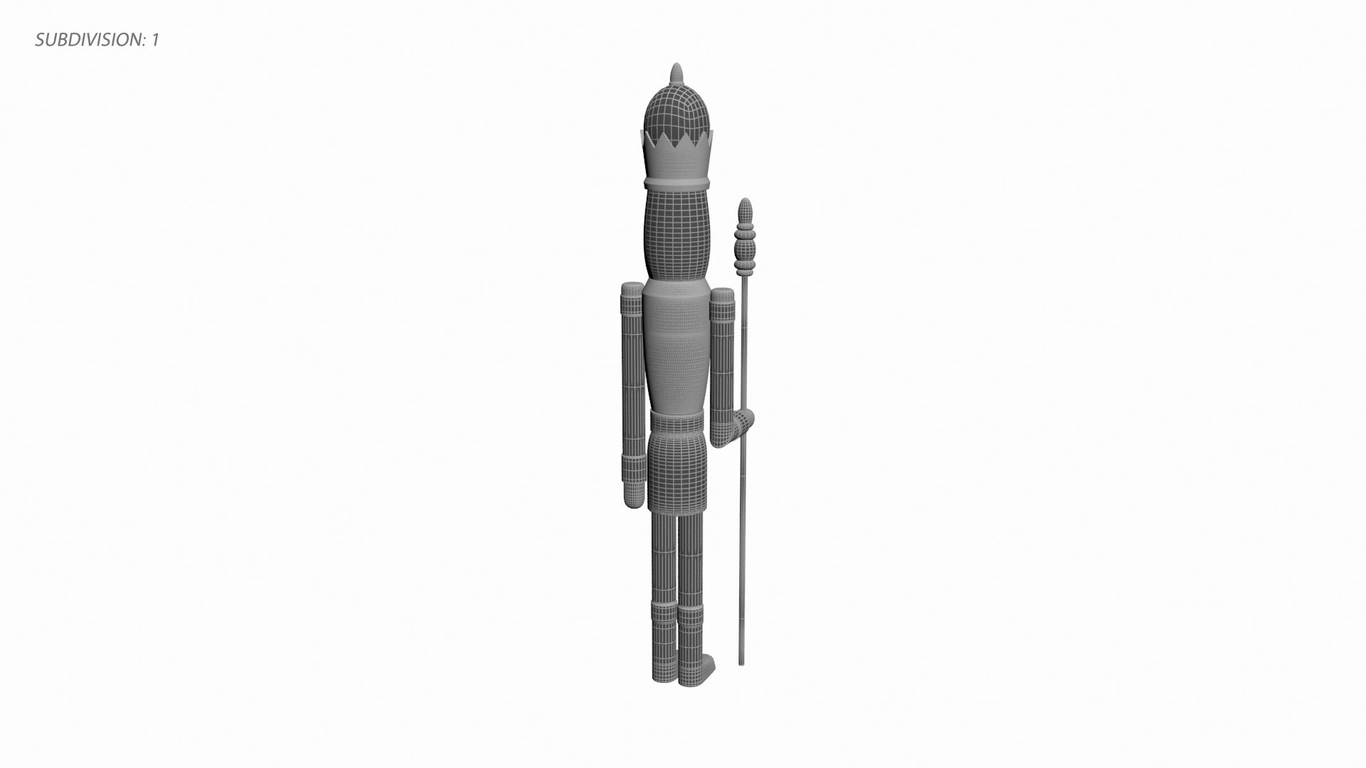 3D Nutcracker v2 TurboSquid 1816613
