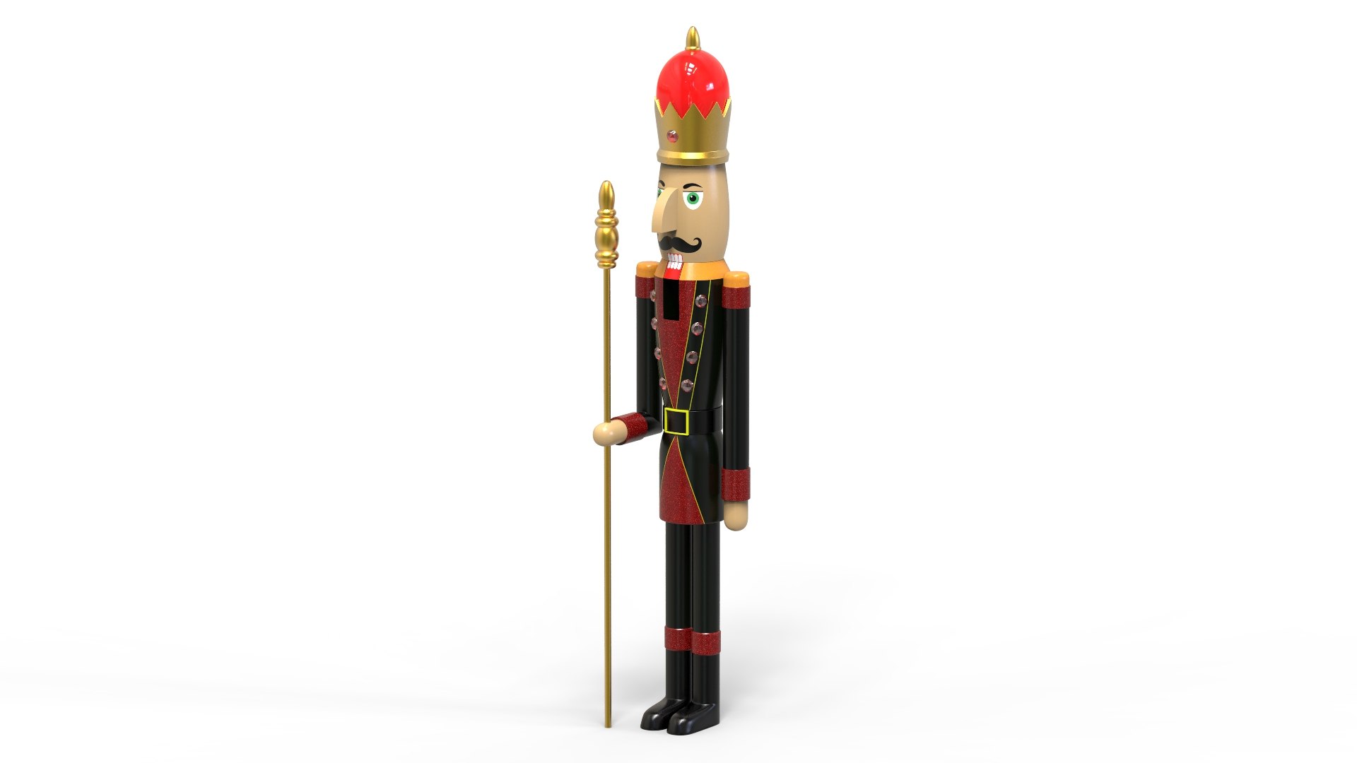 3D Nutcracker v2 TurboSquid 1816613