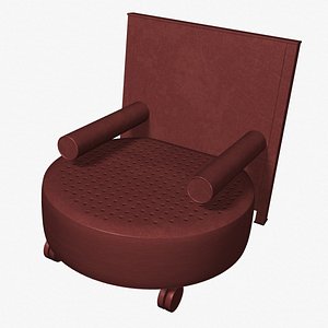leather chair 3d max