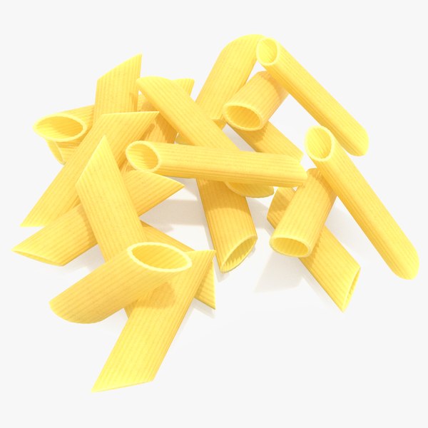 3D model penne pasta