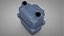 Contatore gas BK-250 blu Honeywell americano L062