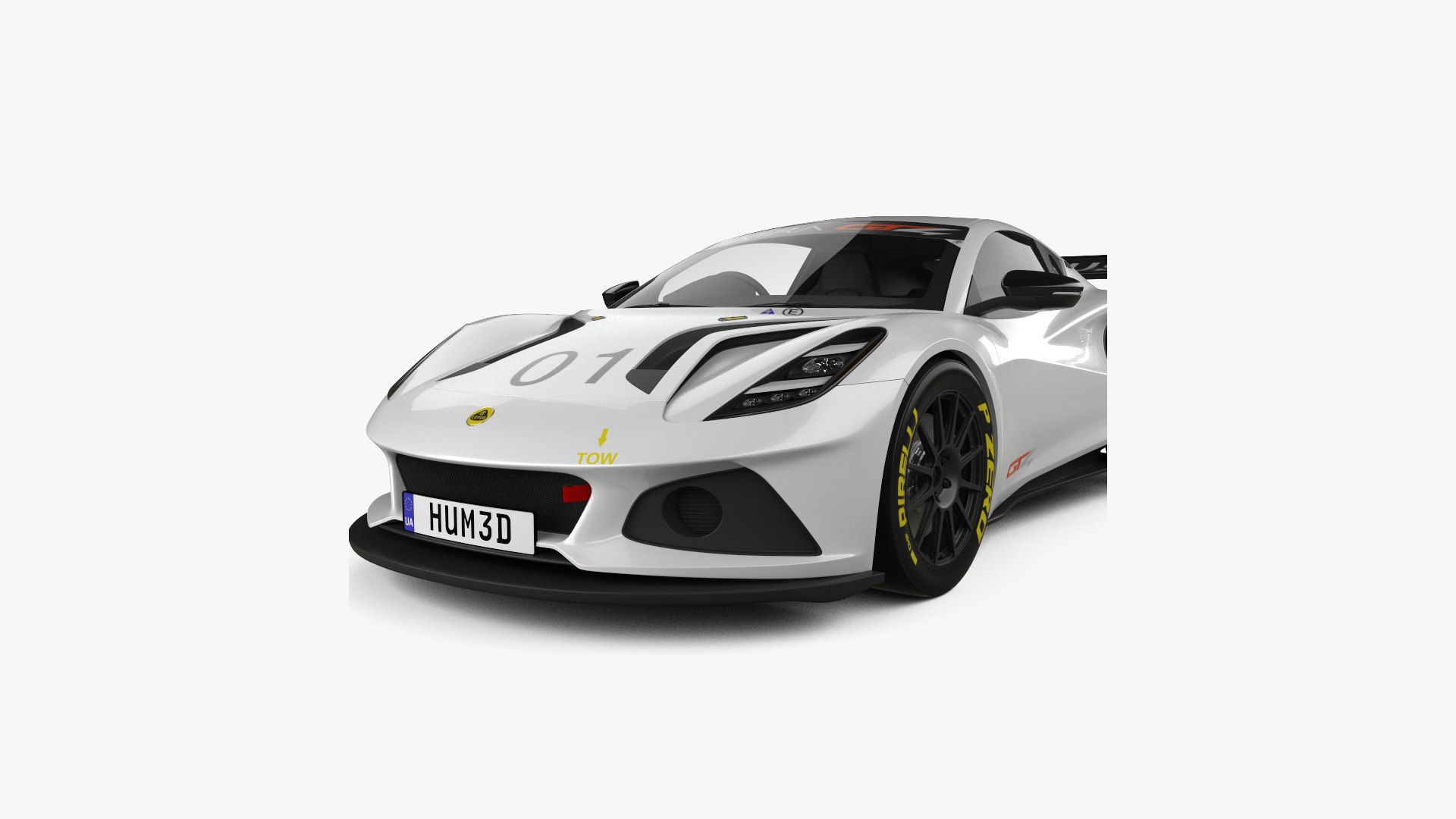 Lotus Emira GT4 2021 3D Model TurboSquid 2071438