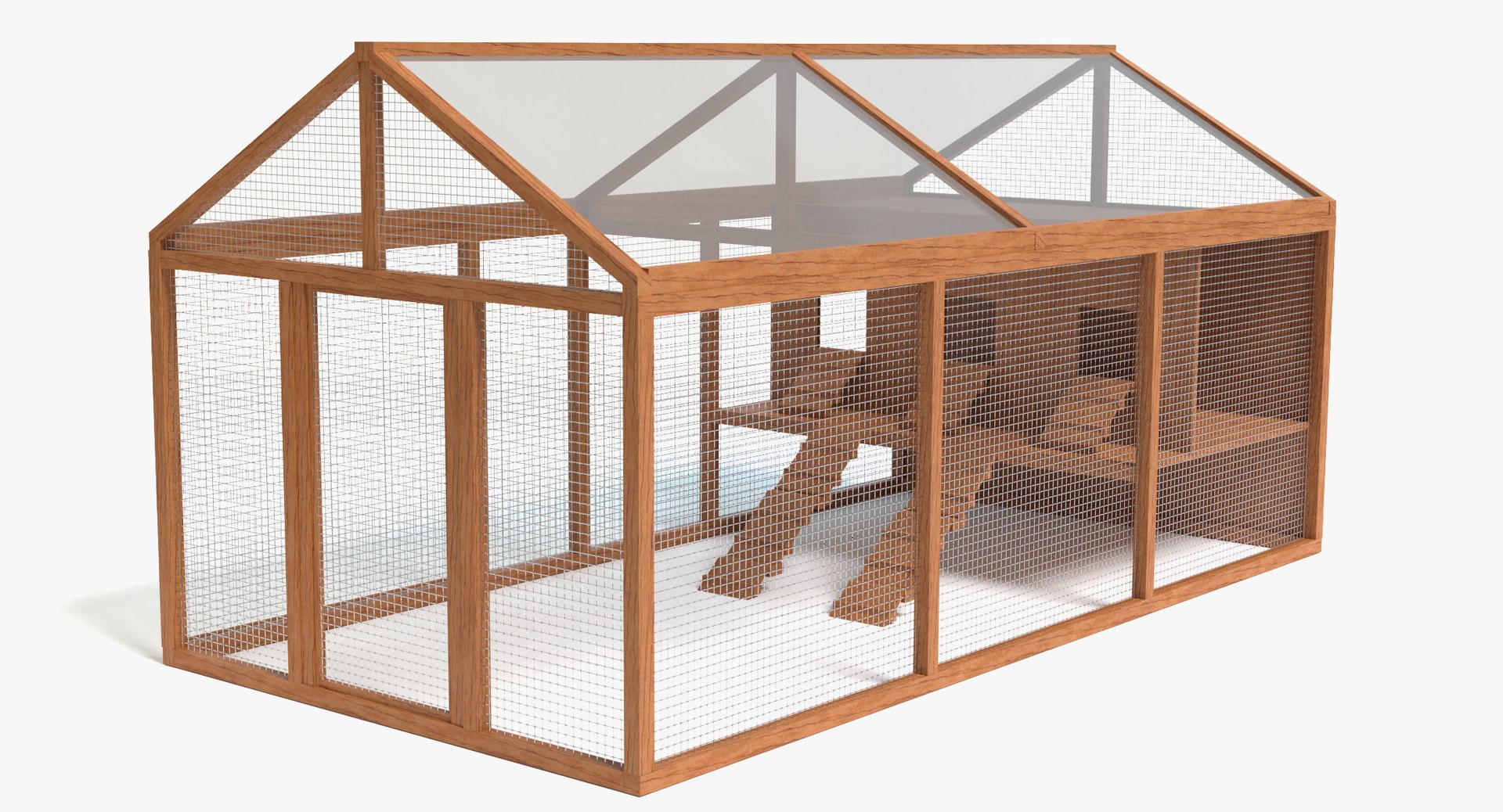 Chicken Coop 3D Model - TurboSquid 1233407