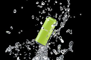 3D model water splash