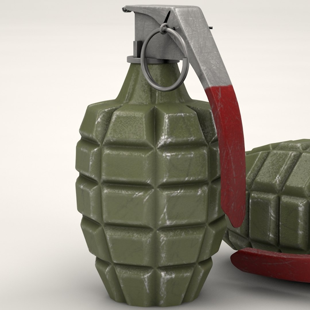 Mk2 Grenade Mk 2 C4d