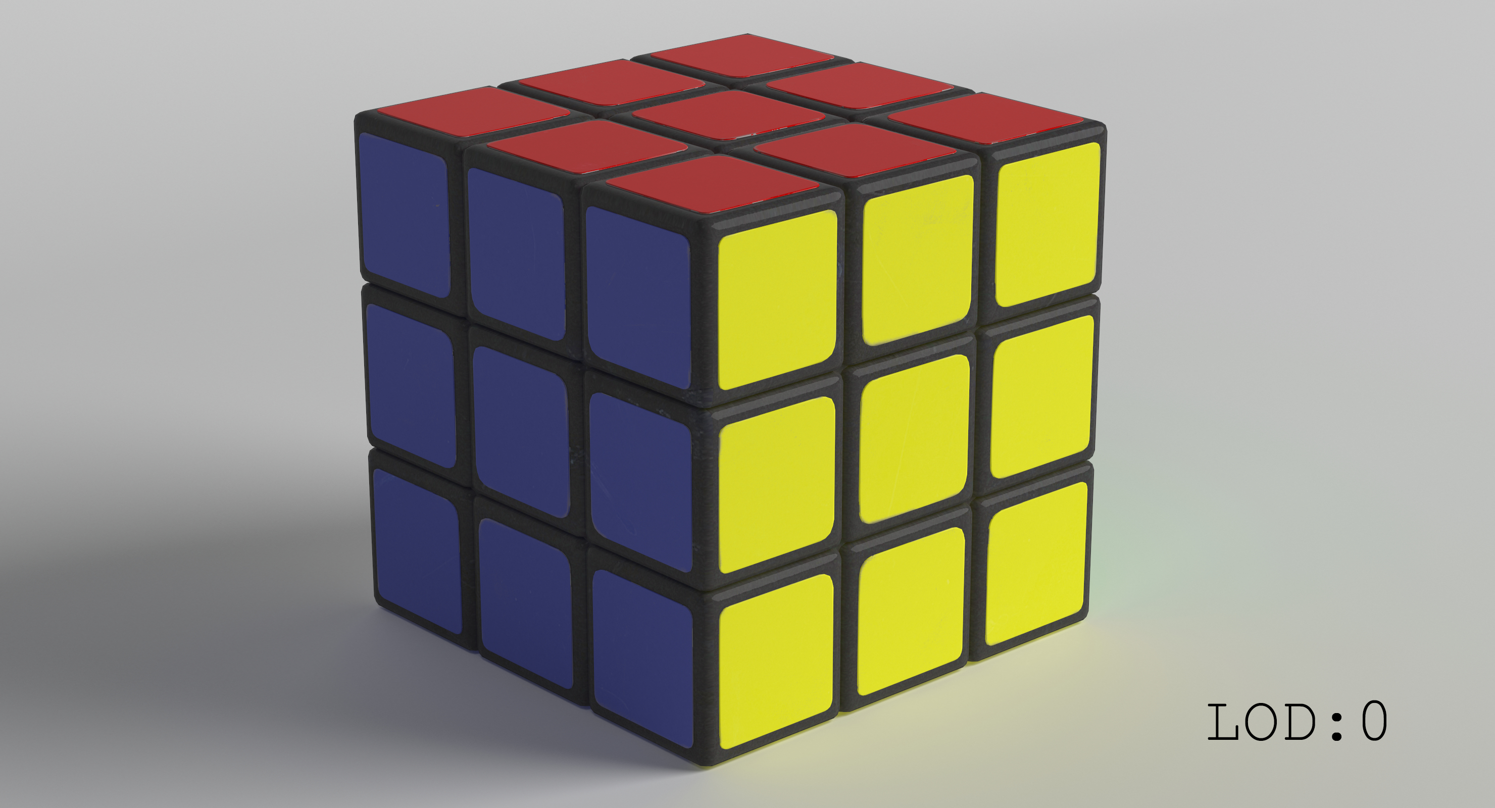 modelo 3d Cubo de rubik - TurboSquid 1374349
