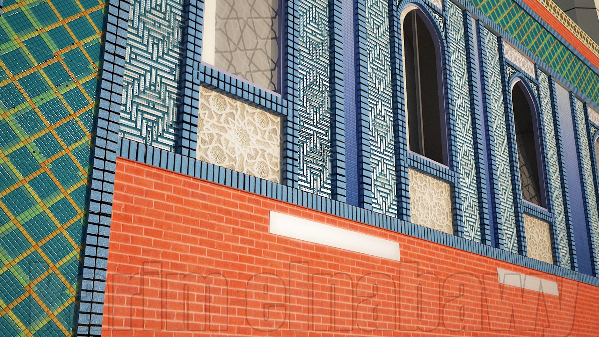 Mosque Islam 3d Dxf