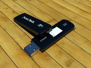 Disk on key