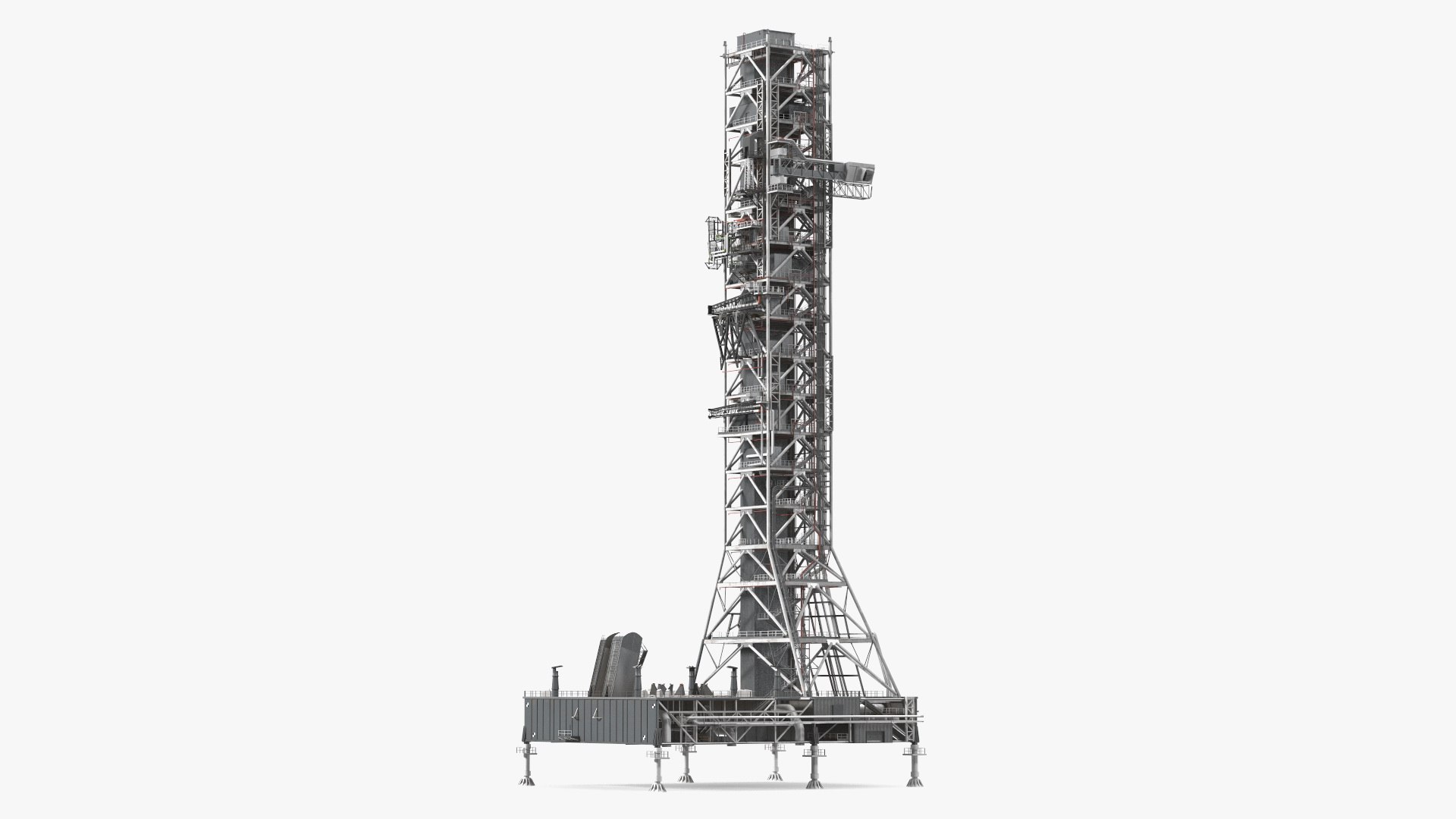 SLS Launch Pad 3D model preview