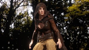 Female Thief model