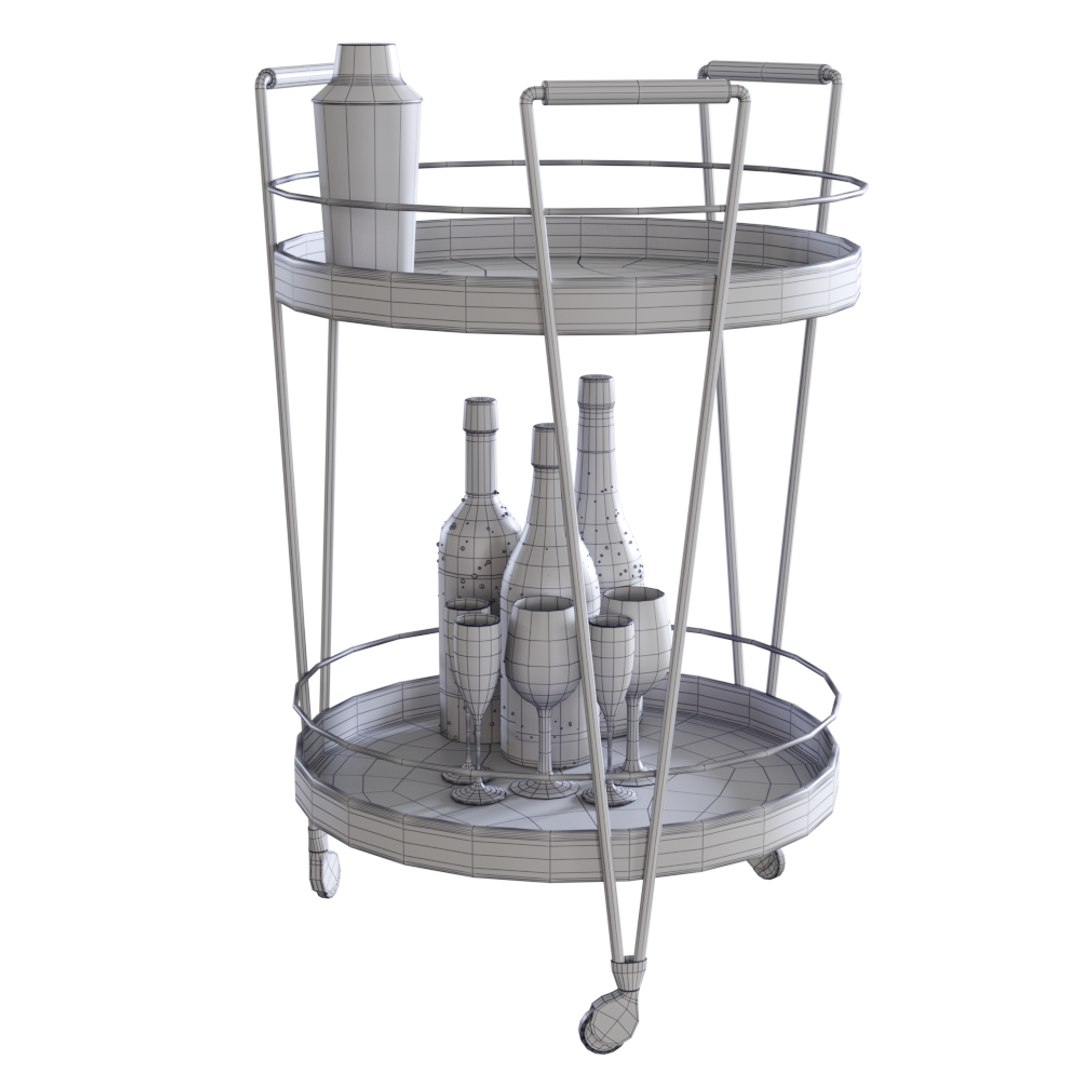 Serving S Model - TurboSquid 1517803
