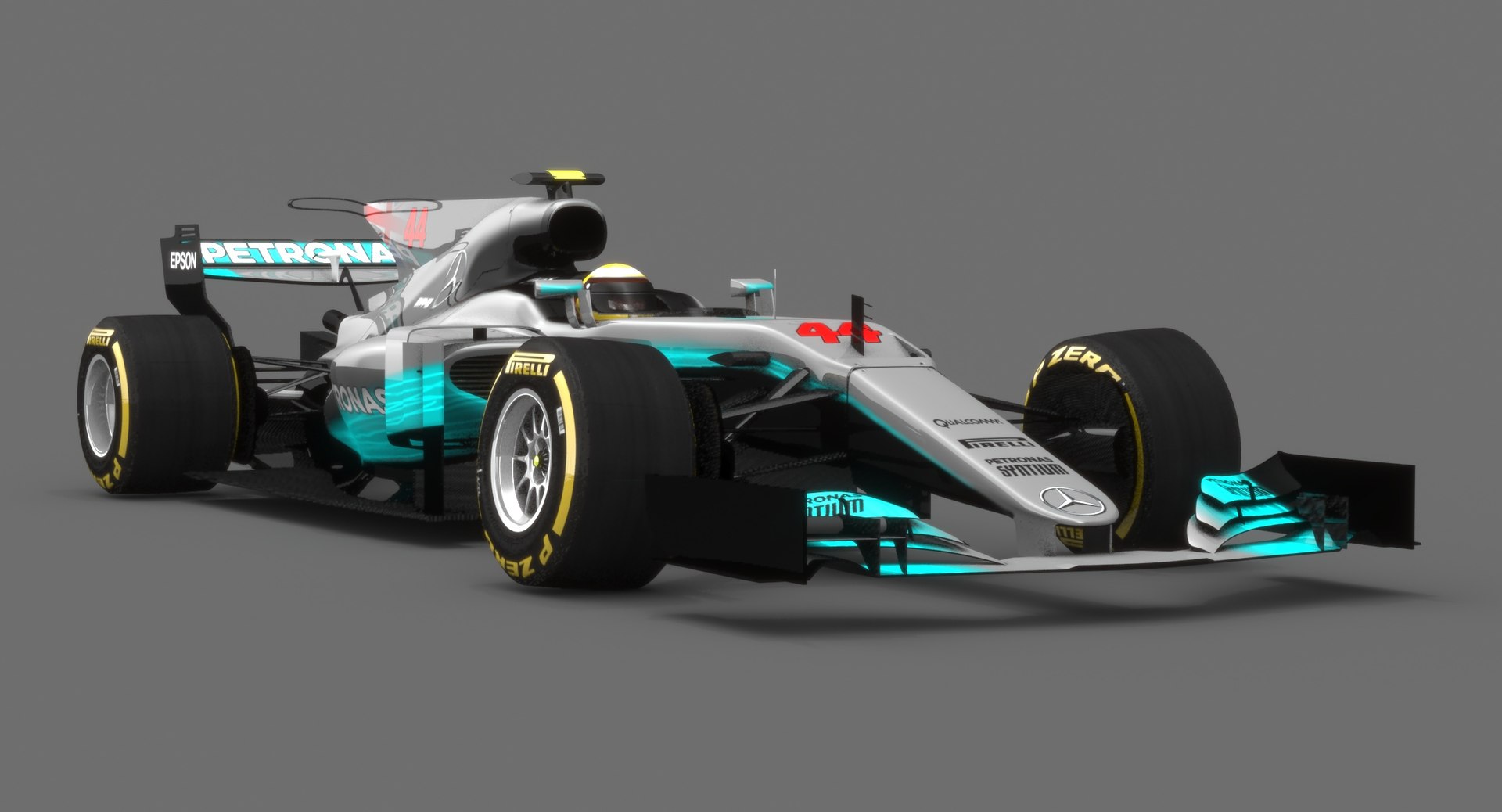 3d Mercedes W08 Eq Power - Turbosquid 1200530