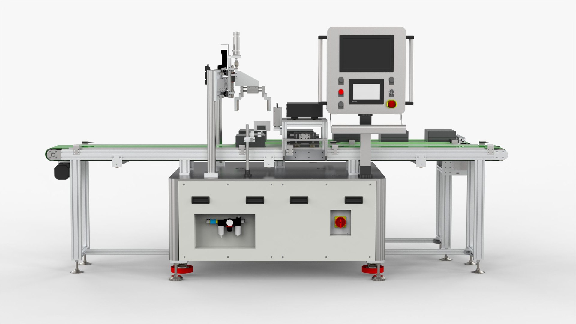 3D Model Automatic Lithium Battery Sorting Machine - TurboSquid 1955155