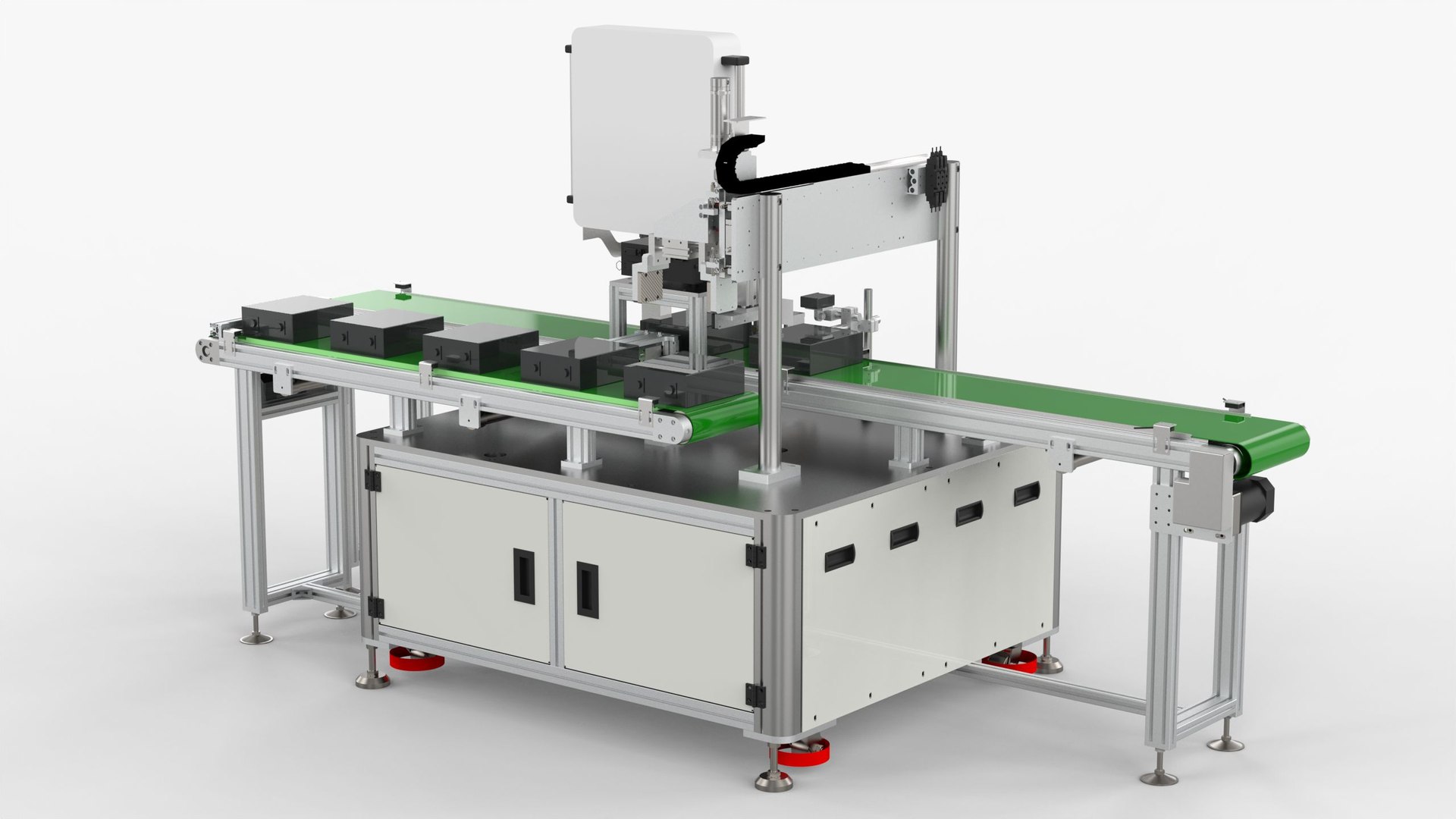 3D Model Automatic Lithium Battery Sorting Machine - TurboSquid 1955155