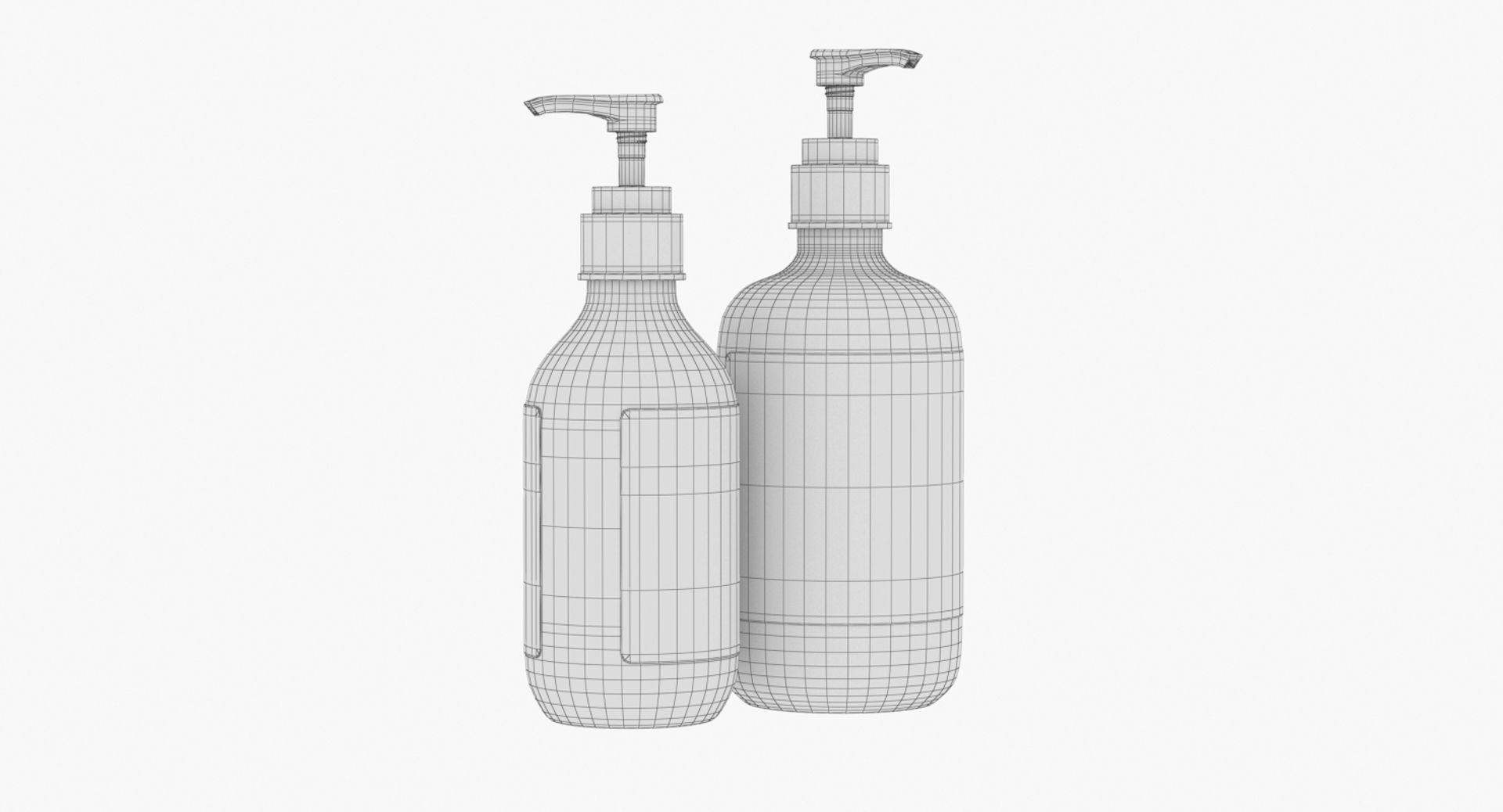 Realistic Soap Bottles 3D TurboSquid 1387508