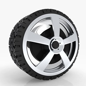 3ds max wheel car sport