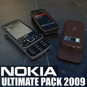 nokia ultimate 2009 3d model