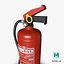 extinguisher real time 3D