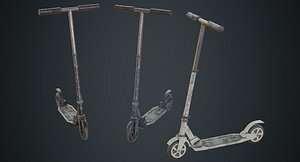 kick scooter 2b 3D model