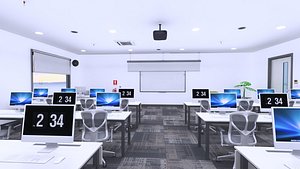 Computer Classroom Labratory model