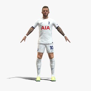 3D Rigged James Maddison Tottenham Hotspur 2024