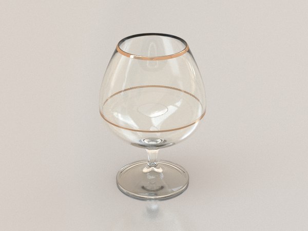 Brandy Glass Modelo 3D - TurboSquid 953126