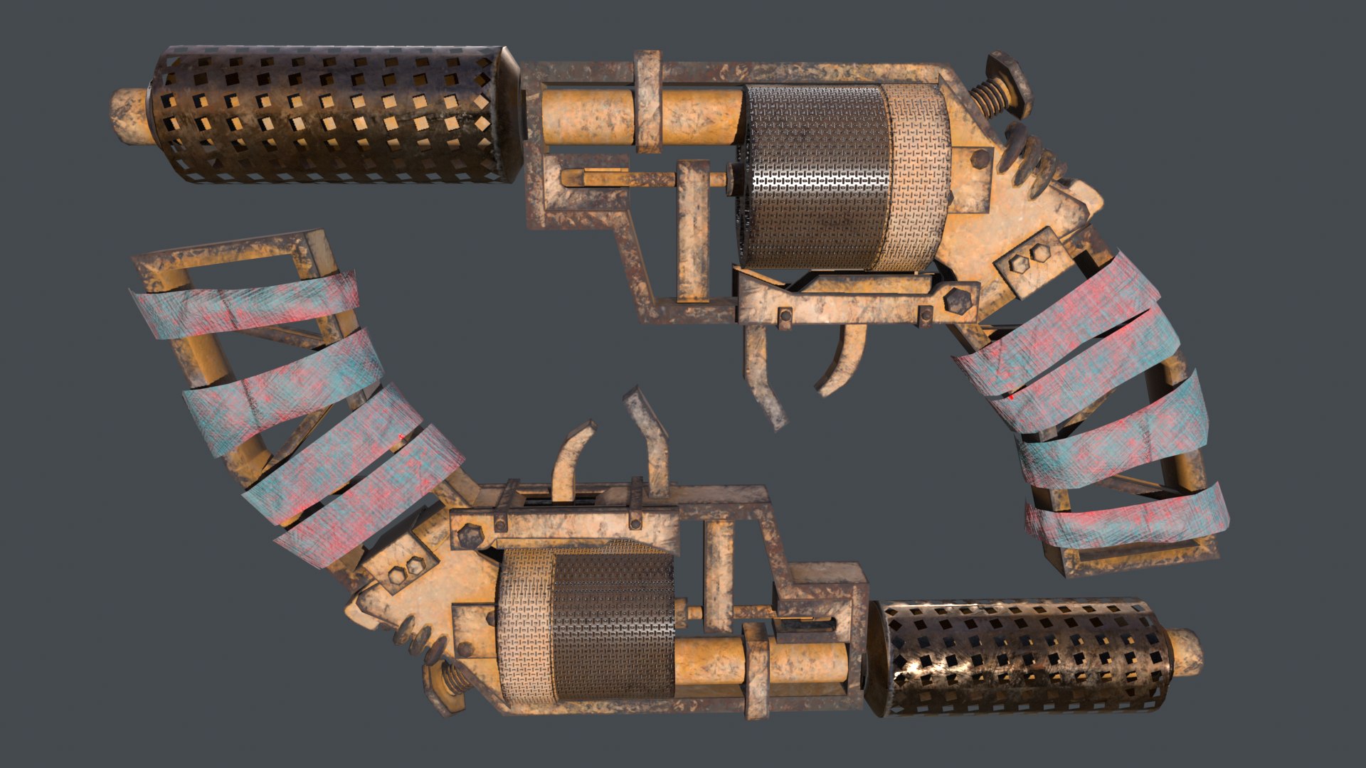 3D zombie gun model - TurboSquid 2156264