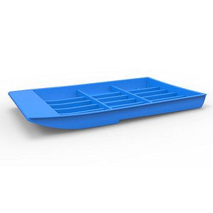 Hull of Drag racing Airboat Scale 1 to 25