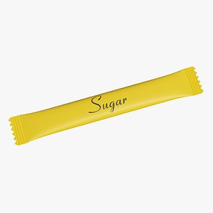 3D packaging sugar model