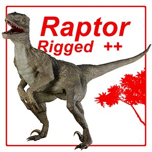 Raptor High Detail Rigged