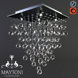 maytoni modern swirl mod217-40-n 3D
