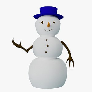3D Snowman model