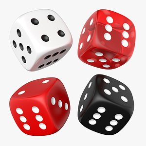 6 Sided Dice 3D