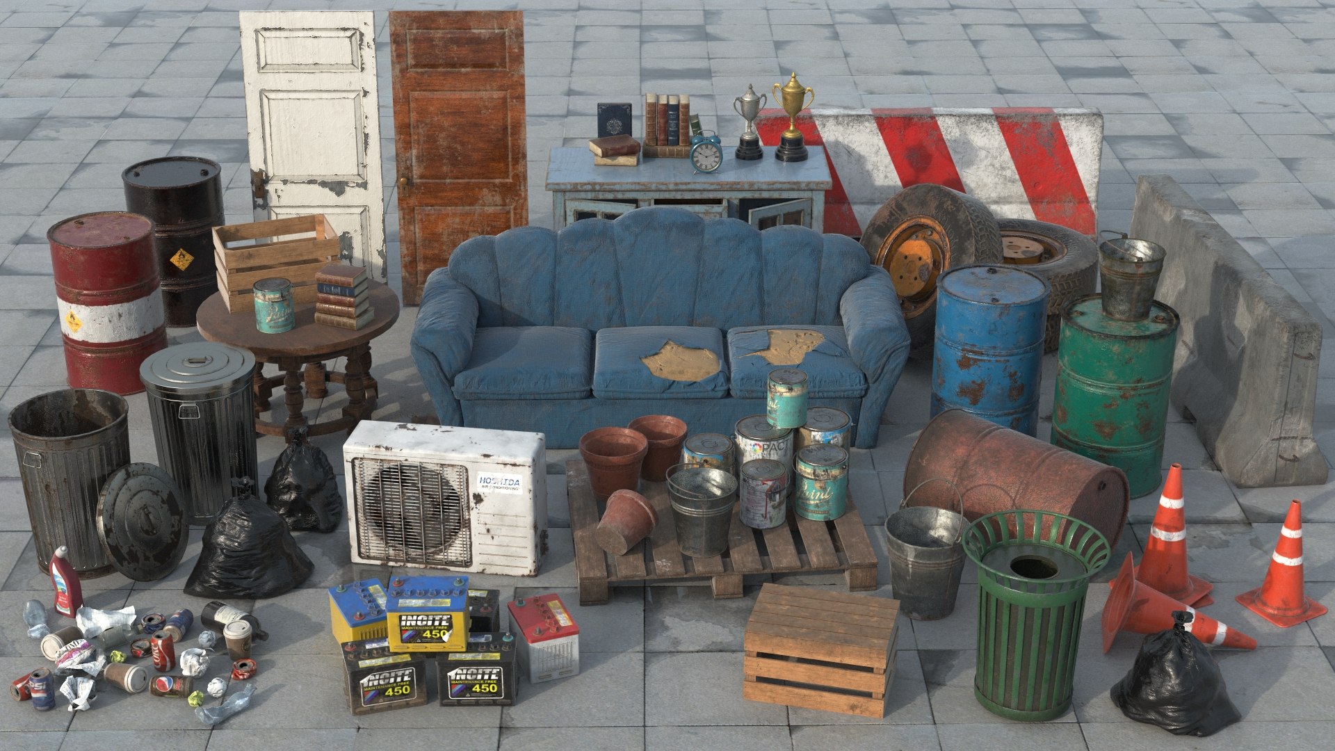 urban junk trash 3D https://p.turbosquid.com/ts-thumb/qA/FybV3m/GA/aaa/jpg/1609910295/1920x1080/fit_q87/9ab1cb4fa6cc717eaeea0ed449e747f2f7d88d8d/aaa.jpg