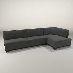 sectional sofa 3D model