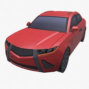 3D car civilian