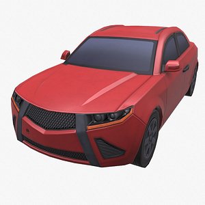 CAR CIVILIAN LOW POLY