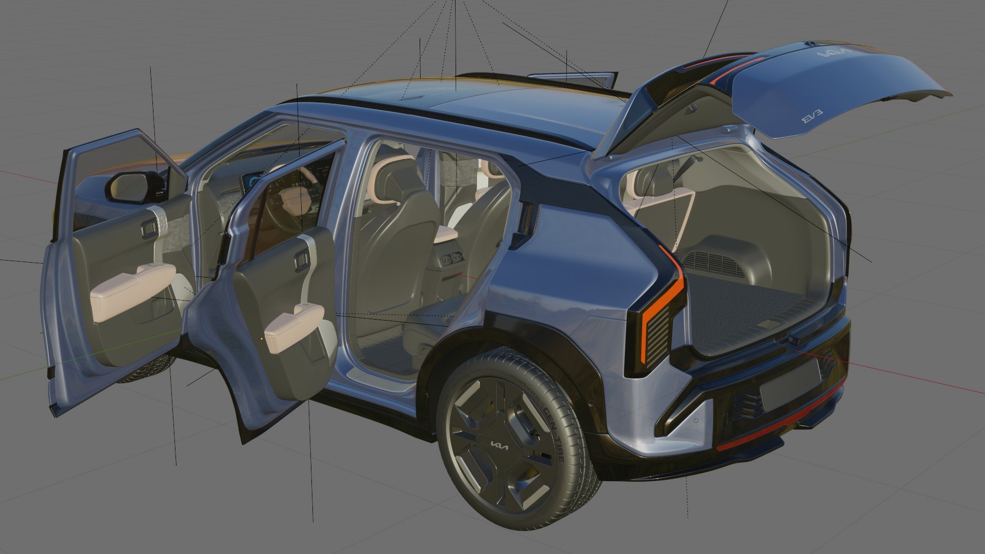 3D Kia EV3 GT-line 2025 with interior https://p.turbosquid.com/ts-thumb/qA/JVXn6K/Jx/26/jpg/1723121360/1920x1080/fit_q87/67b8c9ef6316d24e3348bc1d930a171a9784d8a4/26.jpg