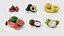 Cartoon Fruits Big Collection