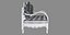 DAYBED LOTUS INTAGLIATO