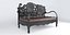 DAYBED LOTUS INTAGLIATO