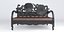 DAYBED LOTUS INTAGLIATO
