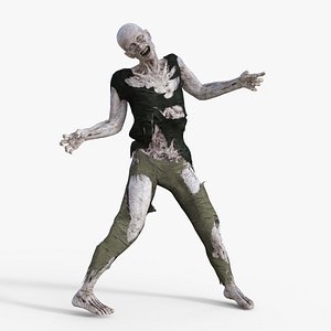 3D Zombie Rigged