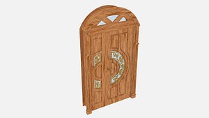 Arched Door 3D model