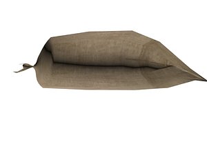 sandbag military 3d model