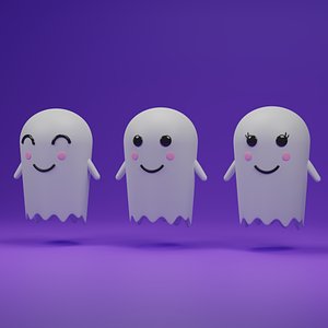 Cartoon Cute Ghost Collection