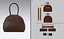 Bowlingtasche Handtasche 3D-Modell